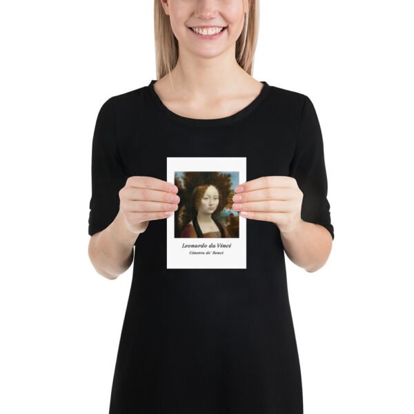 Leonardo Davinchi - Ginevra de' Benci - Photo paper poster - Image 2